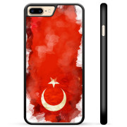 iPhone 7 Plus / iPhone 8 Plus Suojakuori - Turkin lippu
