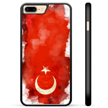 iPhone 7 Plus / iPhone 8 Plus Suojakuori - Turkin lippu