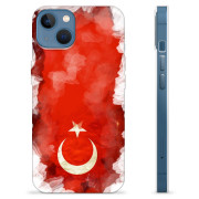 iPhone 13 TPU Suojakuori - Turkin lippu