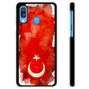 Samsung Galaxy A40 Suojakuori - Turkin lippu