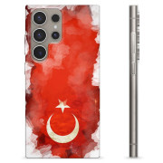 Samsung Galaxy S24 Ultra TPU Suojakuori - Turkin lippu