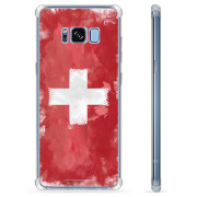 Samsung Galaxy S8 Hybrid Suojakuori - Sveitsin lippu