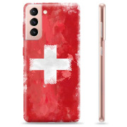Samsung Galaxy S21 5G TPU Suojakuori - Sveitsin lippu