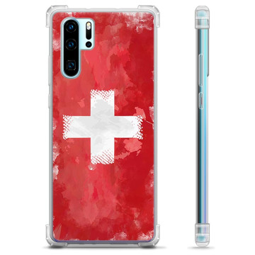 Huawei P30 Pro Hybrid Suojakuori - Sveitsin lippu