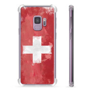 Samsung Galaxy S9 Hybrid Suojakuori - Sveitsin lippu
