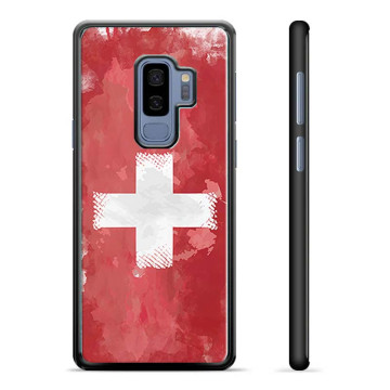 Samsung Galaxy S9+ Suojakuori - Sveitsin lippu