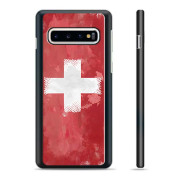 Samsung Galaxy S10+ Suojakuori - Sveitsin lippu