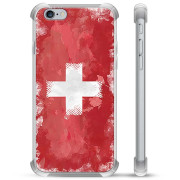 iPhone 6 / 6S Hybrid Suojakuori - Sveitsin lippu