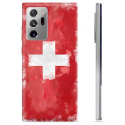 Samsung Galaxy Note20 Ultra TPU Suojakuori - Sveitsin lippu
