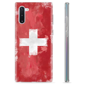 Samsung Galaxy Note10 TPU Suojakuori - Sveitsin lippu