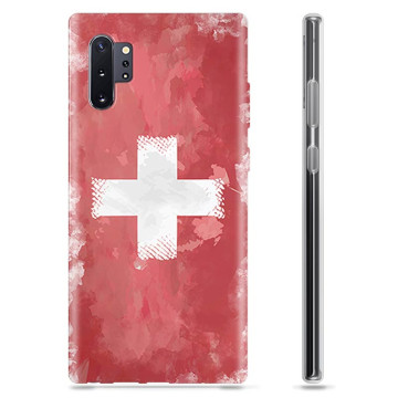 Samsung Galaxy Note10+ TPU Suojakuori - Sveitsin lippu