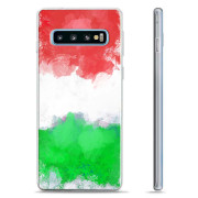 Samsung Galaxy S10+ TPU Suojakuori - Italian lippu