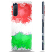 Sony Xperia 5 II TPU Suojakuori - Italian lippu