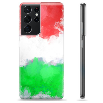 Samsung Galaxy S21 Ultra TPU Suojakuori - Italian lippu