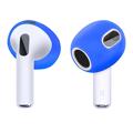 AirPods 3 Silikoniset Kuulosuojaimet - 3 Paria - Sininen / Punainen / Keltainen