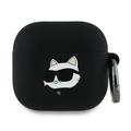 AirPods 4 Karl Lagerfeld Choupette Head 3D silikonikotelo