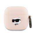 AirPods 4 Karl Lagerfeld Choupette Head 3D silikonikotelo