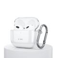 AirPods 4 Tech-Protect FlexAir -kotelo - Kirkas