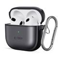 AirPods 4 Tech-Protect Magmat Hybridikotelo - mattamusta