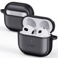 AirPods 4 Tech-Protect Magmat Hybridikotelo - mattamusta