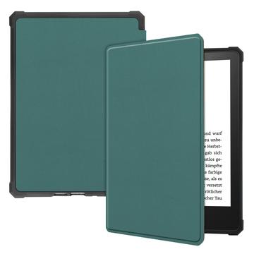 Amazon Kindle Paperwhite 5 (2021) Smart Folio Kotelo - tummanvihreä