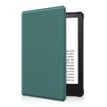 Amazon Kindle Paperwhite 5 (2021) Smart Folio Kotelo - tummanvihreä