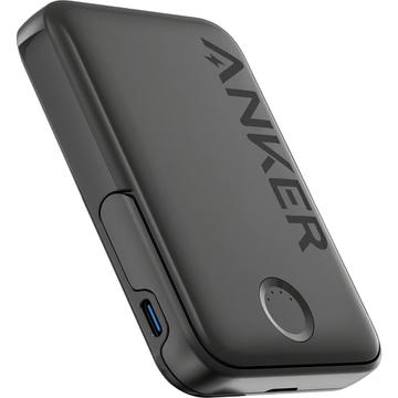 Anker 322 MagGo Langaton virtapankki 5000mAh - 7.5W - Musta