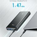 Anker PowerCore III Elite 25600mAh Powerbank 87W - Musta