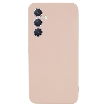 Samsung Galaxy A54 5G Anti-Fingerprints Matta TPU Suojakuori - Pinkki