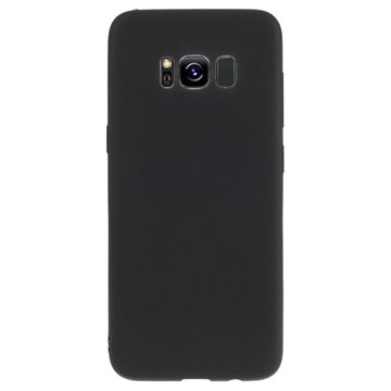 Anti-Fingerprints Matta Samsung Galaxy S8 TPU Suojakuori - Musta