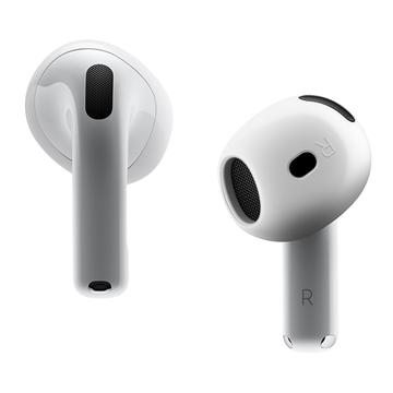 Liukastumista estävä silikoni korvanappien suojus AirPods 4 - läpinäkyvä