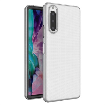 Liukumaton Sony Xperia 10 IV TPU-Kotelo - Läpinäkyvä