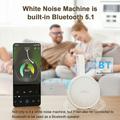 AnyPlus Kannettava white noise kone vauvan nukkumiseen / Bluetooth-kaiutin