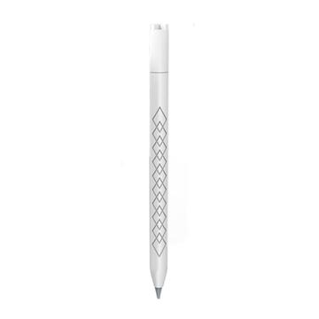 Apple Pencil (USB-C) Diamond Texture Silicone Case - Valkoinen