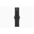 Apple Watch 10 GPS MWWE3QN/A - Alumiini, musta urheiluranneke, S/M, 42mm - Suihkumusta