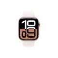 Apple Watch 10 GPS MWWH3QN/A - Alumiini, vaaleanruskea urheiluranneke, S/M, 42mm