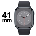 Apple Watch 7 LTE MKHQ3FD/A - Alumiinikotelo, Keskiyö Urheiluranneke, 41mm - Keskiyö