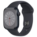 Apple Watch 8 GPS MNP53FD/A - Alumiinikotelo, Keskiyö Urheiluranneke, 41mm - Keskiyö