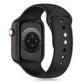 Apple Watch Series 10/9/8/7/6/SE Tech-Protect Silikoniranneke - 40mm/41mm/42mm - Musta