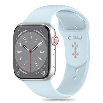 Apple Watch Series 10/9/8/7/6/SE Tech-Protect Silikoniranneke - 40mm/41mm/42mm - Taivas