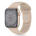 Apple Watch Series 10/9/8/7/6/SE Tech-Protect silikoniranneke - 40mm/41mm/42mm - pähkinäpuu