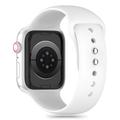 Apple Watch Series 10/9/8/7/6/SE Tech-Protect Silikoniranneke - 40mm/41mm/42mm - Valkoinen