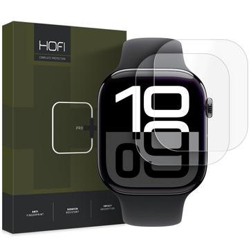 Apple Watch Series 10 Hofi HydroFlex Pro+ Hydrogel-näytönsuoja - 46mm - 2 kpl. - Kirkas