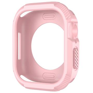 Apple Watch Series 10 -kestävä TPU-kotelo - 46mm - vaaleanpunainen