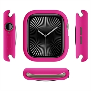 Apple Watch Series 10 Silikonikotelo - 42mm - Kuuma Pinkki