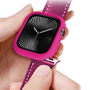 Apple Watch Series 10 Silikonikotelo - 42mm - Kuuma Pinkki