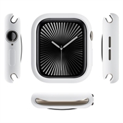 Apple Watch Series 10 Silikonikotelo - 42mm - Valkoinen