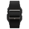 Apple Watch Series 10 Spigen Lite Fit Pro -ranneke kotelolla - 42mm - musta