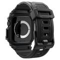 Apple Watch Series 10 Spigen Rugged Armor Pro TPU Suojakuori - 42mm - Musta