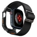 Apple Watch Series 10 Spigen Lite Fit Pro -ranneke kotelolla - 46mm - musta